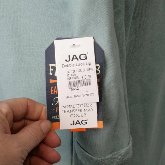 Lace Up Sweatshirt - Picture 5 of 6